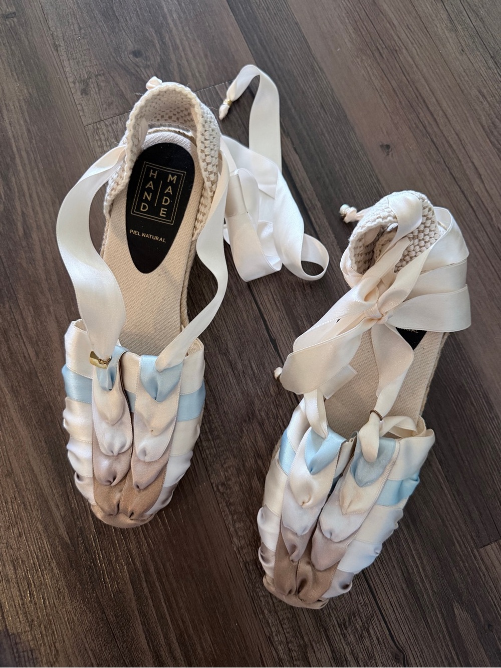 Handmade Espadrilles with Silk